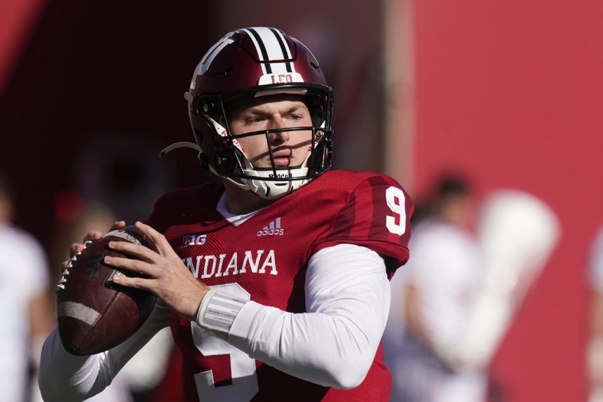 Indiana considers QB change with No. 16 Penn St up next