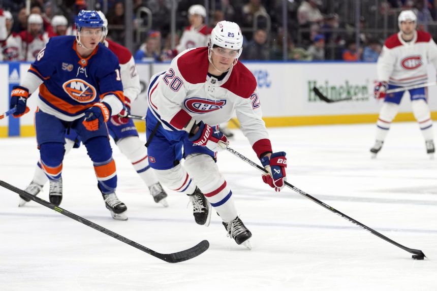 Injured Canadiens forward Juraj Slafkovsky out 3 months