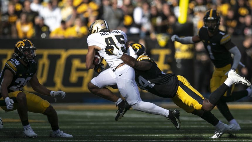 Injury-plagued Nebraska can keep pace in the Big Ten West race with a victory over Purdue