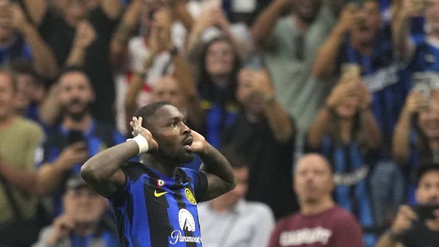 Inter has a new hero as Marcus Thuram helps the Nerazzurri rout Milan 5-1 in Serie A derby