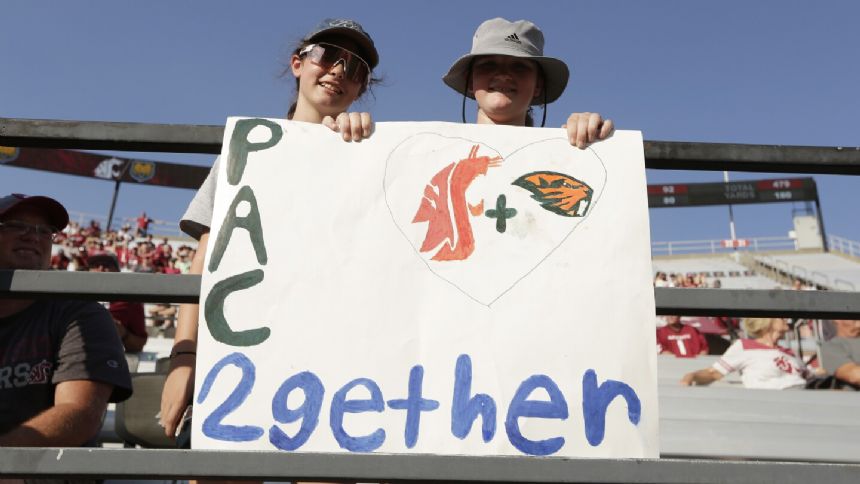 Is it the Pac-2 championship game when No. 14 Oregon State visits No. 21 Washington State?
