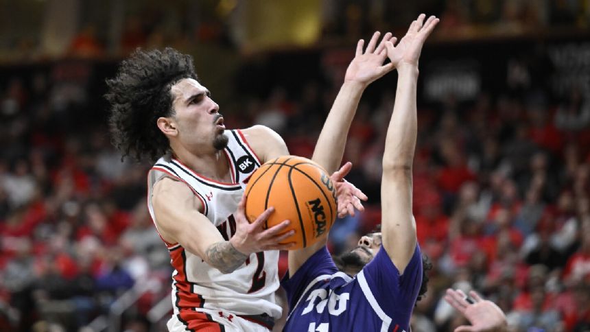 Isaacs scores 19 points as No. 23 Texas Tech rallies from 10 down to beat TCU 82-81