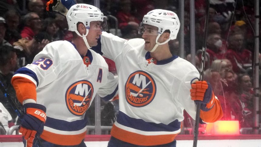 Islanders end the Capitals' winning streak at 3 with a 3-0 shutout