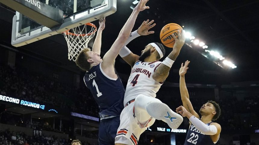 Ivy League does it again as No. 13 seed Yale takes down No. 4 seed Auburn 78-76