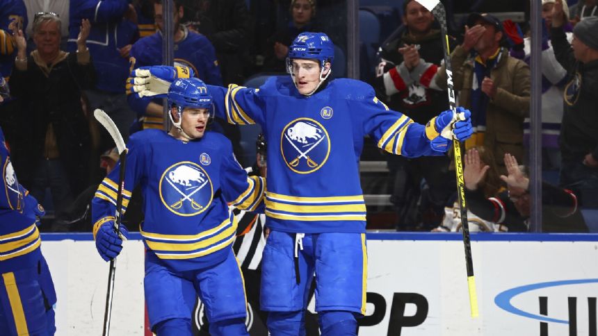 Jack Quinn scores 2 as Sabres win 4-2, drop Flyers to 0-4-2 in last six games