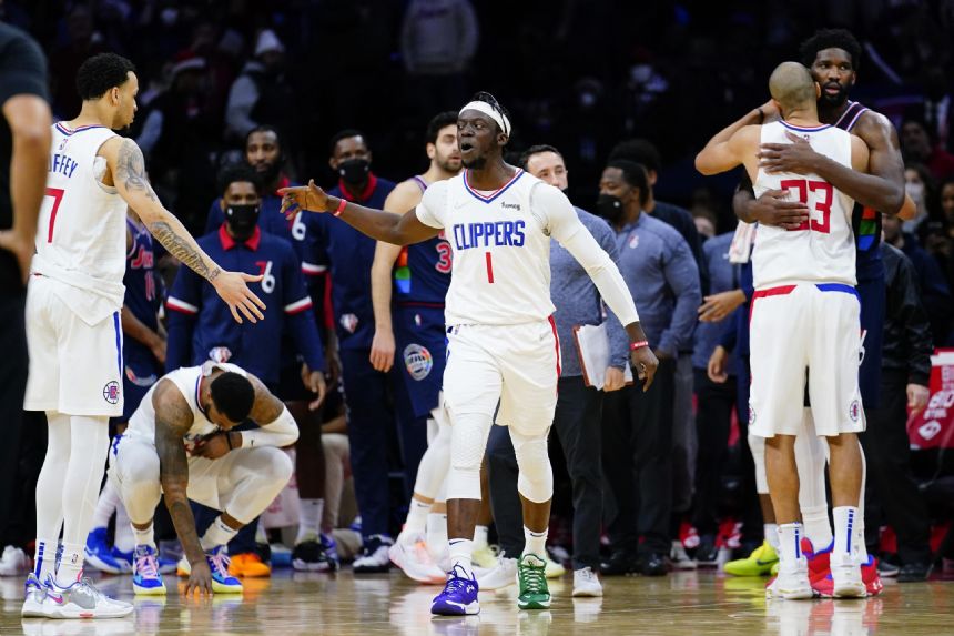 Jackson completes Clippers' rally past 76ers for 102-101 win