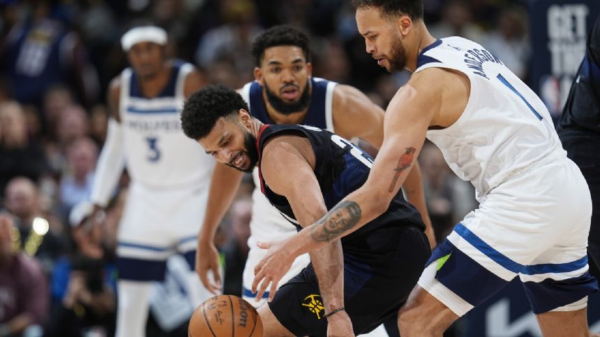 Jamal Murray fined $100,000 for tossing objects onto court during Nuggets' loss to Timberwolves