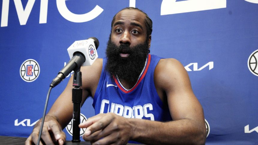 James Harden determined to fit in on Clippers' loaded roster after messy Philadelphia exit