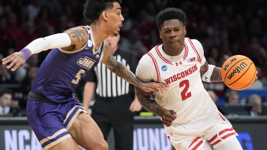 James Madison pulls first 12-5 upset of March Madness by knocking off Wisconsin 72-61