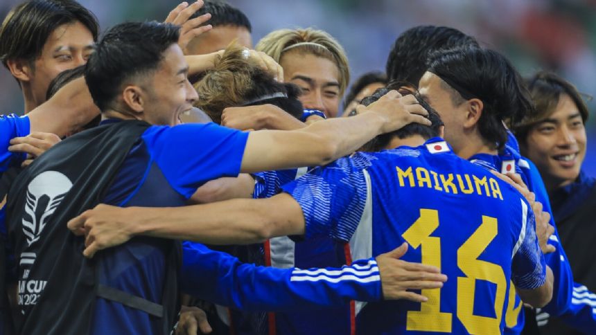 Japan advances to the Asian Cup quarterfinals with 3-1 win against Bahrain
