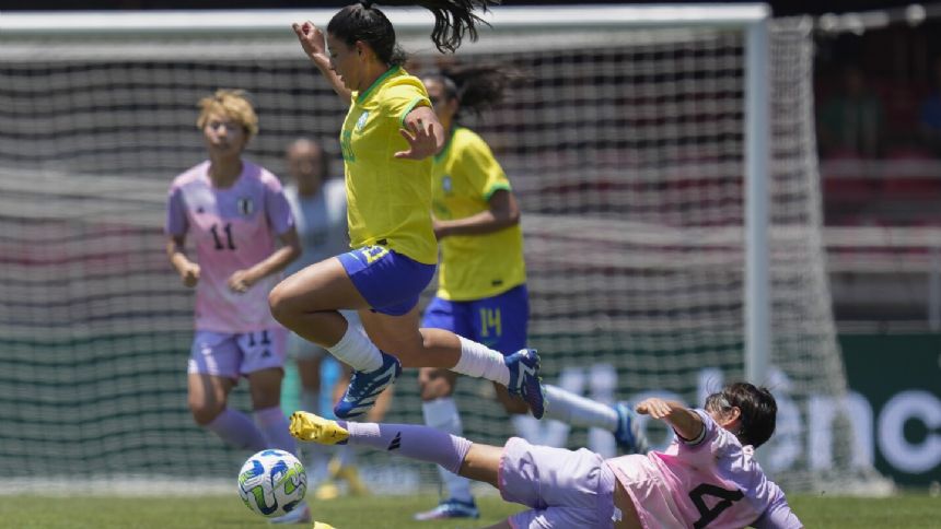 Japan beats Brazil 2-0 in women's soccer friendly in Sao Paulo