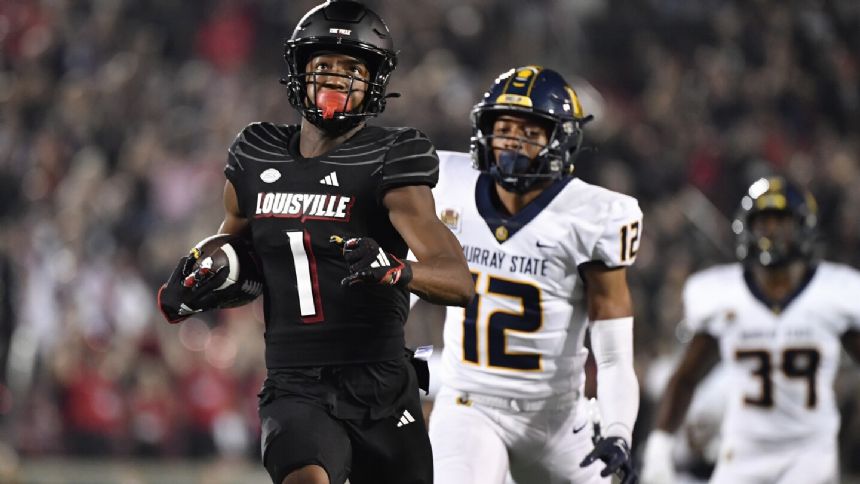 Jawhar Jordan, Jamari Thrash have 2 TDs each, Louisville routs Murray State 56-0 in home opener