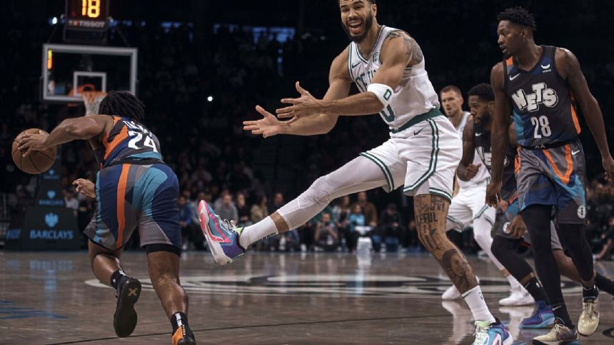 Jayson Tatum scores 10,000th career point with Celtics