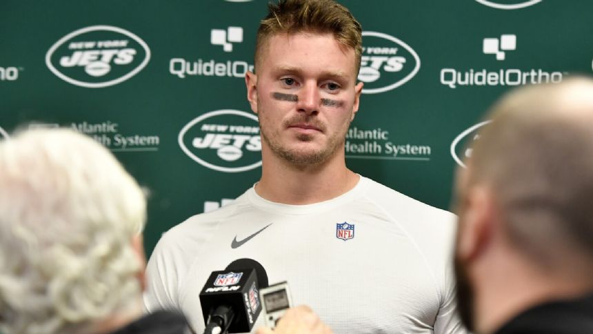 Jets starting Tim Boyle at QB vs. Dolphins in place of the benched Zach Wilson, AP sources say