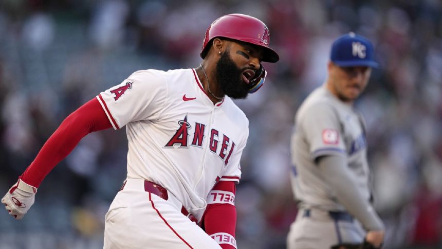 Jo Adell's 3-run homer and Kevin Pillar's big night propel the Angels past the Royals 9-3