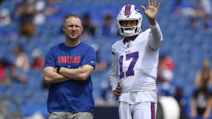 Joe Brady places his trust in QB Josh Allen upon taking over the Buffalo Bills' play-calling duties