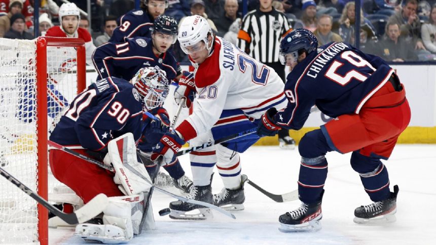 Joel Armia's third-period goal lifts Canadiens over Blue Jackets 4-2