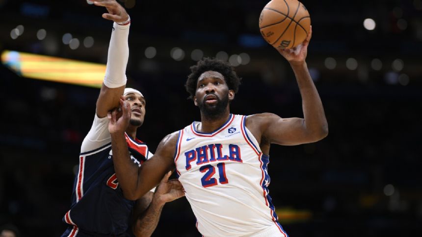 Joel Embiid scores season-high 50 points, 76ers beat Wizards 131-126