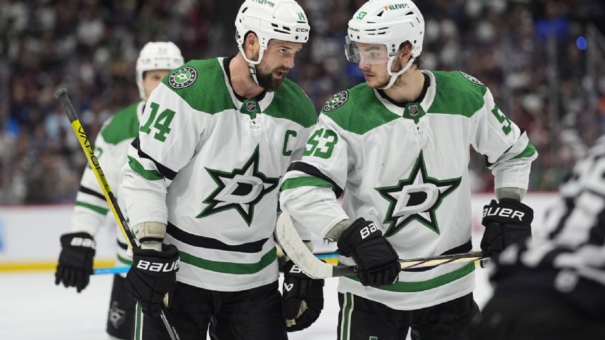 Johnston finally turns 21 for the Stars, who get a chance at home to knock out Avs in 5 games