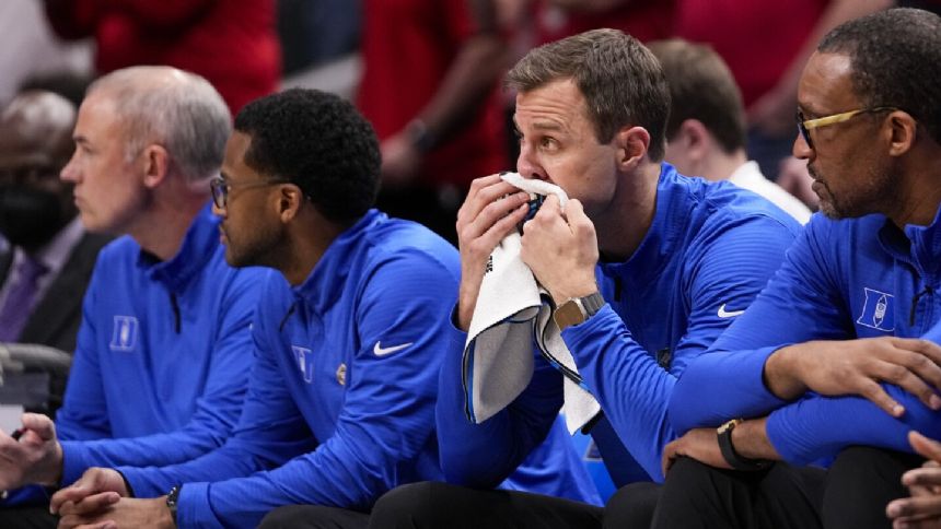 Jon Scheyer still seeking Duke's 1st Final Four after Mike Krzyzewski, likes program's direction