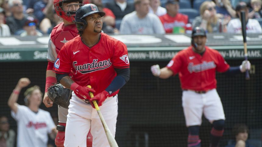 Jose Ramirez's slump- busting home run lifts Guardians to 4-1 victory over Angels