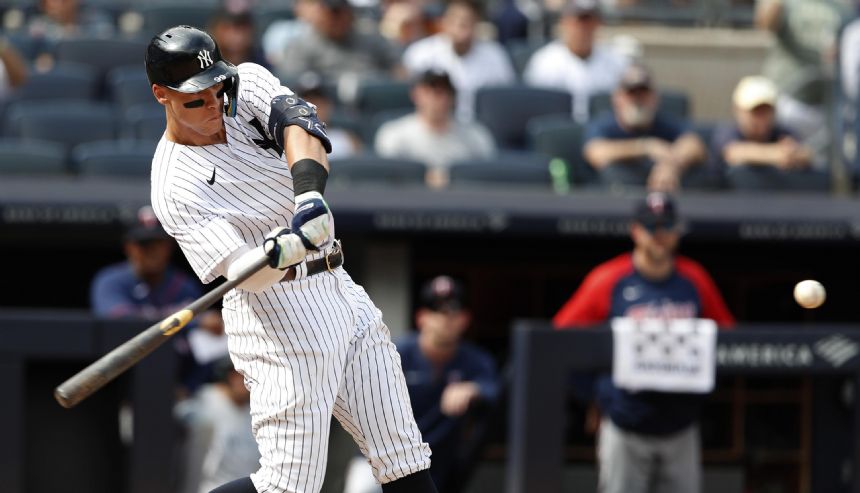 Judge clubs MLB-leading 54th homer, Yankees defeat Twins 5-2