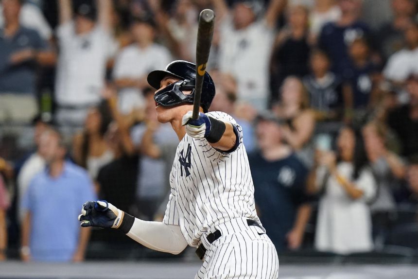 Judge's 3rd walk-off HR of year lifts Yanks over Royals 1-0
