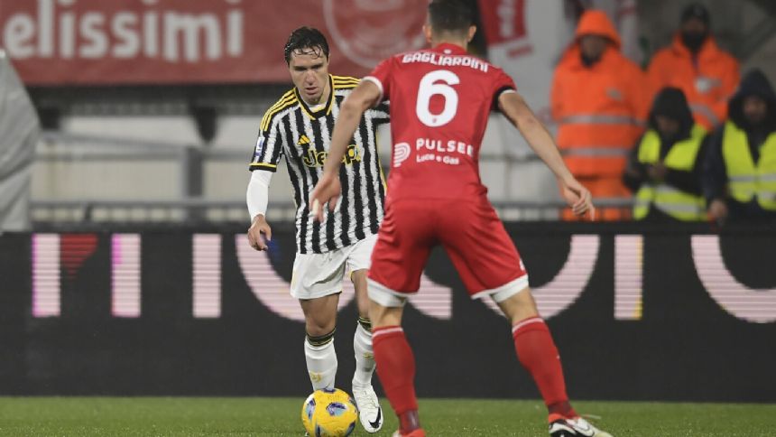 Juventus goes top after scoring late to beat Monza 2-1 in dramatic Italian league encounter