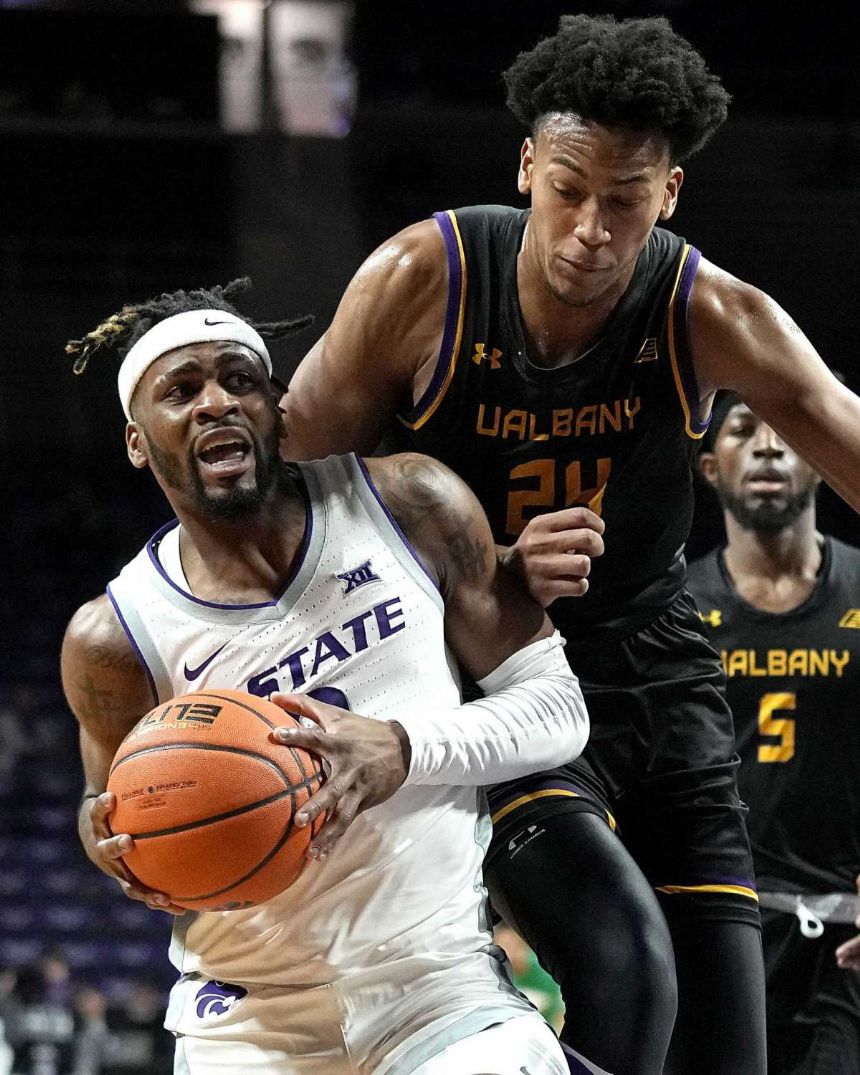 K-State blows it open with 71-43 win over Albany