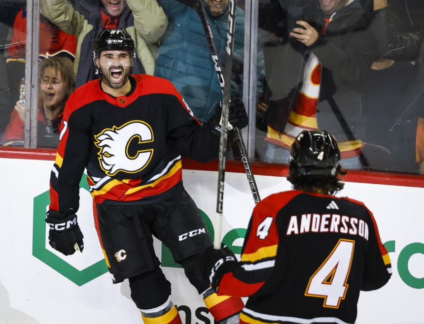 Kadri's winner halts Coyotes' comeback, Flames win 3-2
