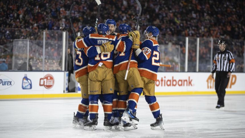 Kane has goal and 2 assists as Oilers beat Flames 5-2 in Heritage Classic outdoor game