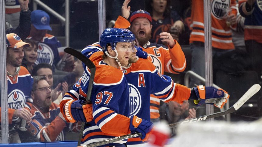 Kane rallies Oilers from two goals down, completes hat trick in OT to beat Kraken