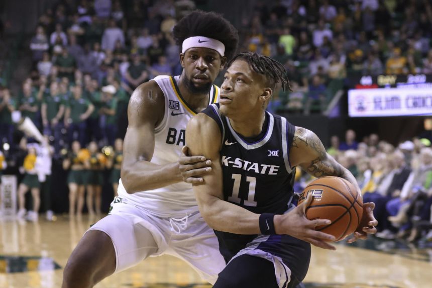 Kansas State 14-1 after overtime victory at No. 19 Baylor