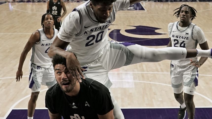 Kansas State wins second overtime contest this week, defeats North Alabama 75-74