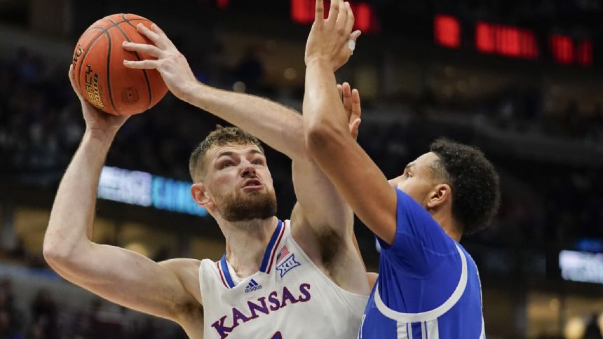 Kansas strengthens grip on No. 1 in AP Top 25; Miami grabs its first top 10 ranking since 2018