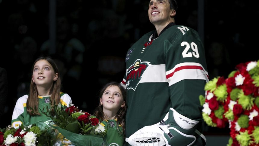 Kaprizov scores, Wild beat Penguins 3-2 as Fleury makes 32 saves on night he's honored