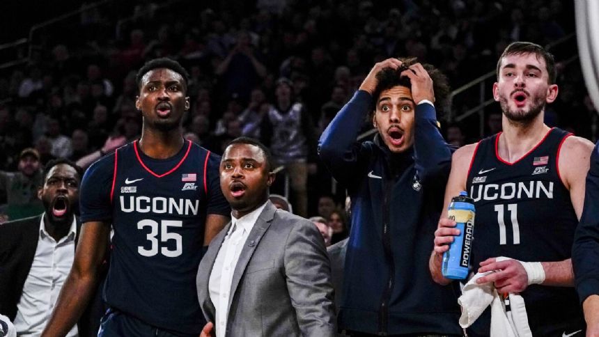 Karaban leads No. 5 UConn past 15th-ranked Texas 81-71 to win Empire Classic at MSG