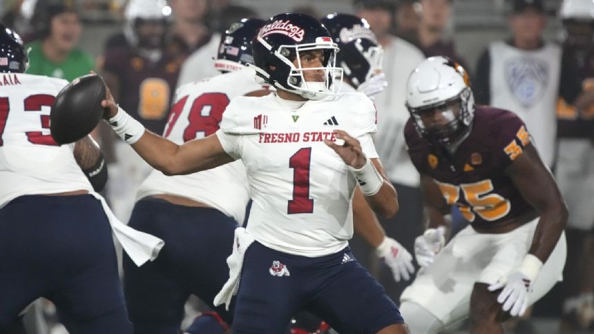 Keene throws 2 TDs, Fresno State forces 8 turnovers in 29-0 win over Arizona State