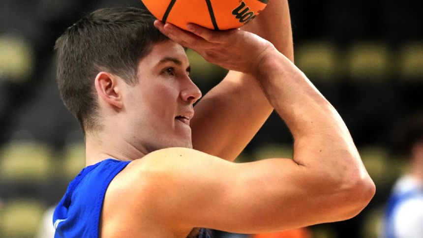 Kentucky guard Reed Sheppard enters NBA draft after being named top freshman by SEC coaches