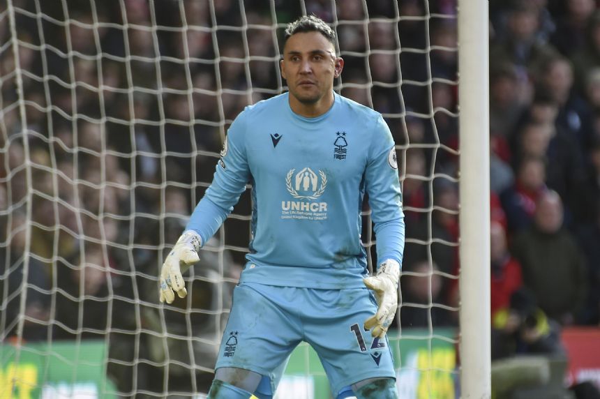 Keylor Navas stars on debut as Forest beats Leeds 1-0 in EPL