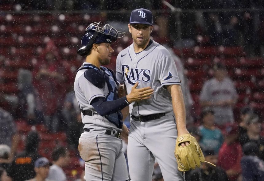 Kiermaier knocks in 4, Rays beat Red Sox 8-4 at Fenway