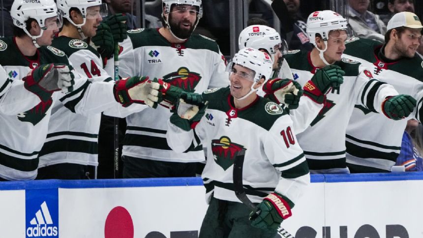 Kirill Kaprizov and Joel Eriksson Ek score in third to lift Wild over Islanders 4-2