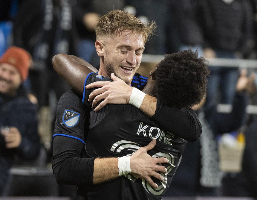 Kone scores key goal, Montreal advances in MLS Cup Playoffs