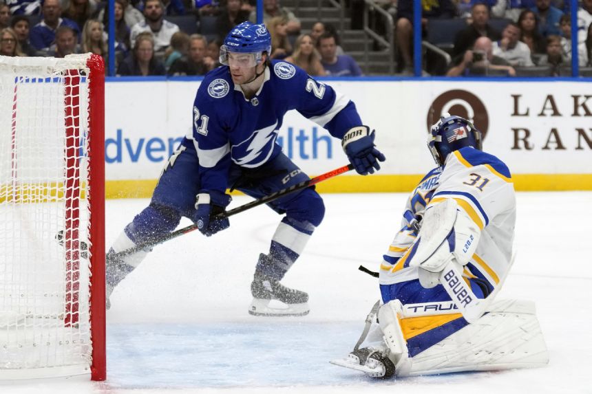 Sabres vs. Lightning Game Simulator - 7:08 PM ET (11/5/2022) - NHL ...