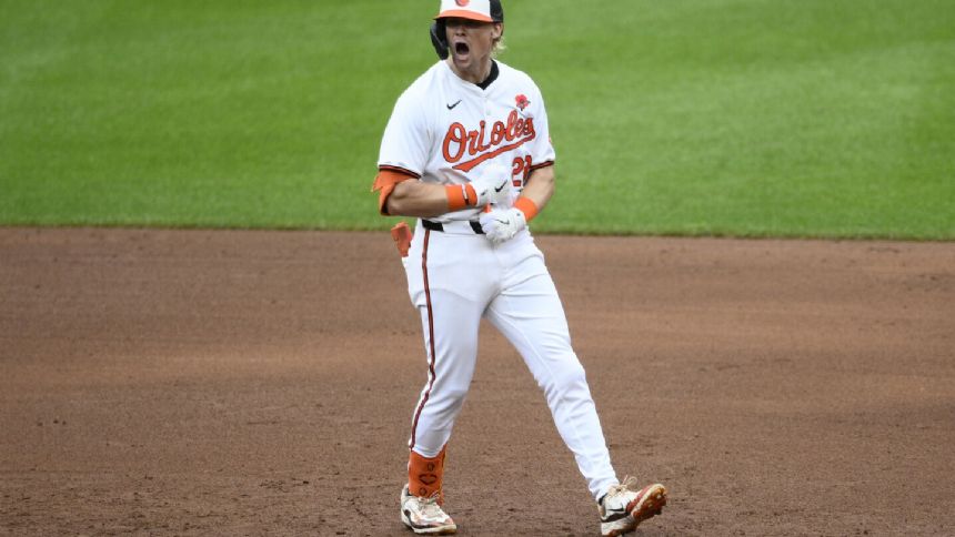 Kyle Stowers has career-high 4 RBIs as Orioles topple Red Sox 11-3
