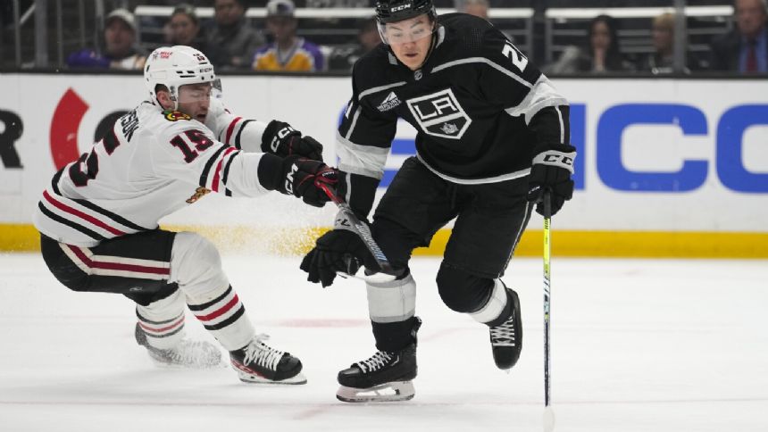 LA Kings rally late, finish 3rd in the Pacific Division with a 5-4 overtime victory over Chicago