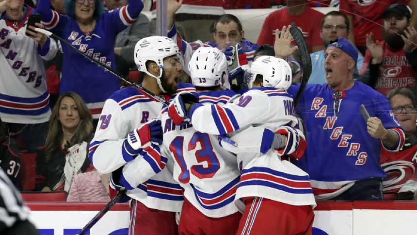 Lafrenire continuing breakthrough season as solid contributor for Rangers in NHL playoffs