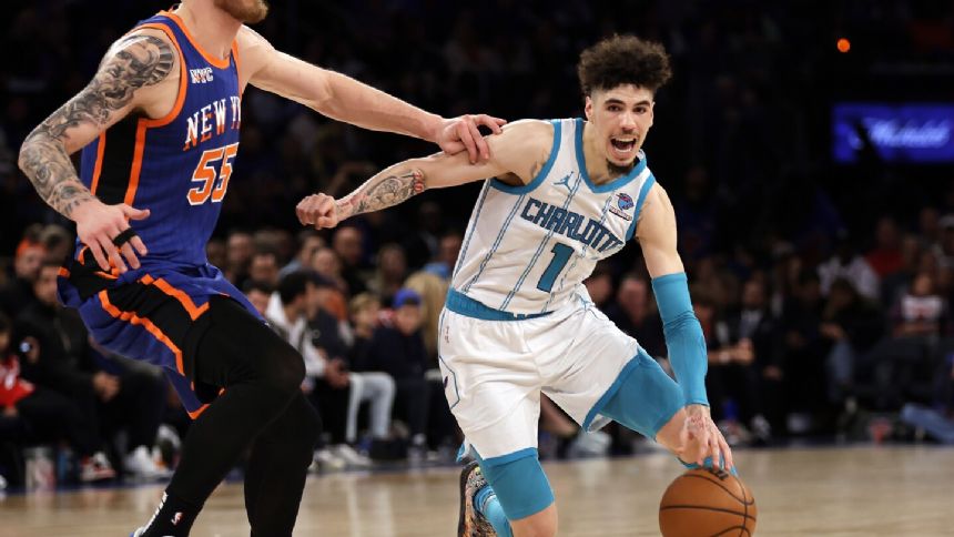 LaMelo Ball again considering ankle braces after injuries limited him to 58 games over two seasons