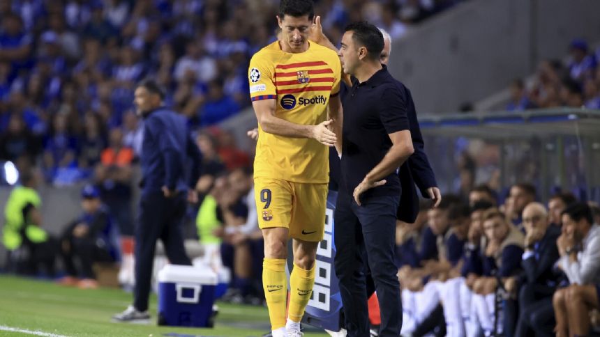 Lewandowski doubtful for Spanish league game after Barcelona 'exorcise' Champions League failures