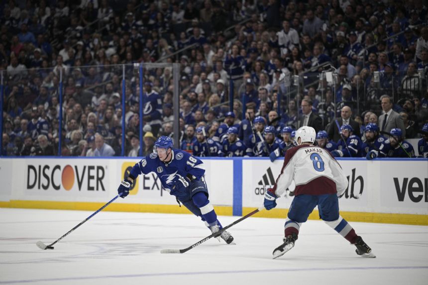 Lightning look to even Stanley Cup Final against Avalanche